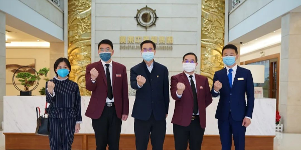 廣東省（shěng）家具協會王克會長 蒞臨国产欧美高清（tài）龍醫養家具調研複工複產