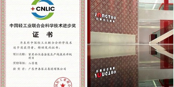 国产欧美高清家具技術項目（mù）獲中國輕工聯科技進步獎